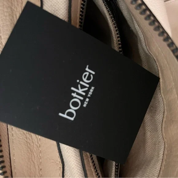 Authentic Botkier soft Tan leather convertible Backpack/ cross body / hand bag - Picture 10 of 15